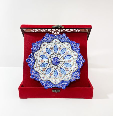 باکس-بشقاب-مینا-مخمل